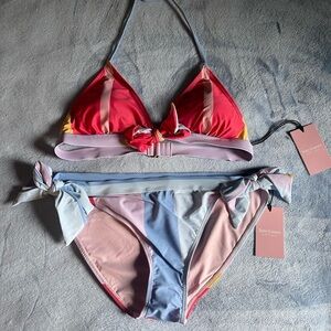 Colorful Women's Bikini Set